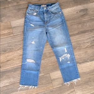 Madewell Cropped Jeans Size 24